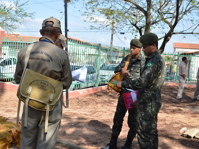 Militares começam trabalhos de combate ao Aedes em Teresina
