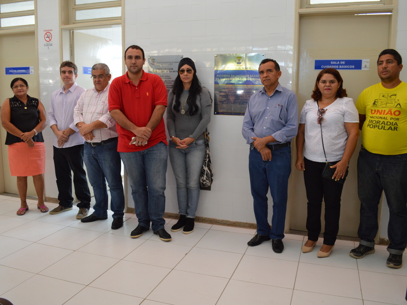 População comemora melhorias na estrutura de Unidades Básicas de Saúde