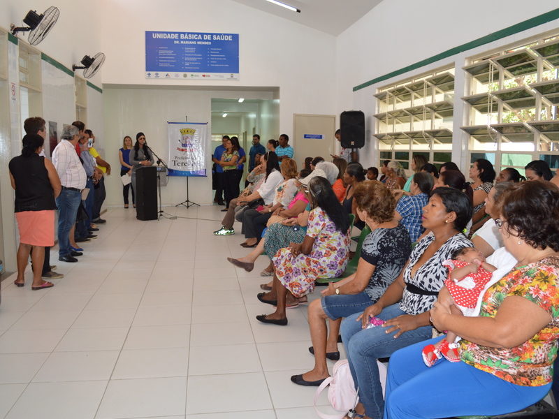População comemora melhorias na estrutura de Unidades Básicas de Saúde