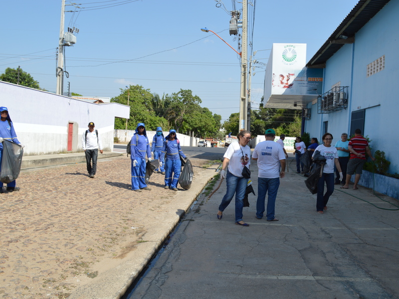 Com a colaboração da população, a FMS tem centrado suas ações em evitar o acúmulo de lixo pela cidade