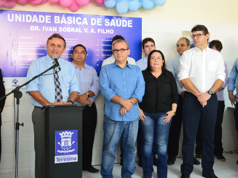 Firmino entrega 45ª obra de Unidade Básica de Saúde e anuncia novo presidente da FMS