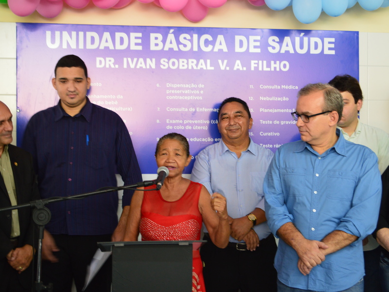 Firmino entrega 45ª obra de Unidade Básica de Saúde e anuncia novo presidente da FMS