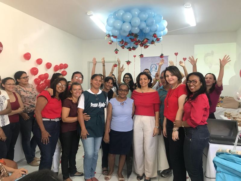 UBS Cristo Rei realiza atividade alusiva ao mês das mães