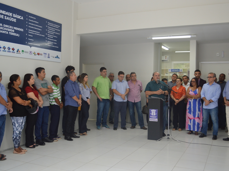 Comunidade Santa Teresa recebe nova Unidade Básica de Saúde