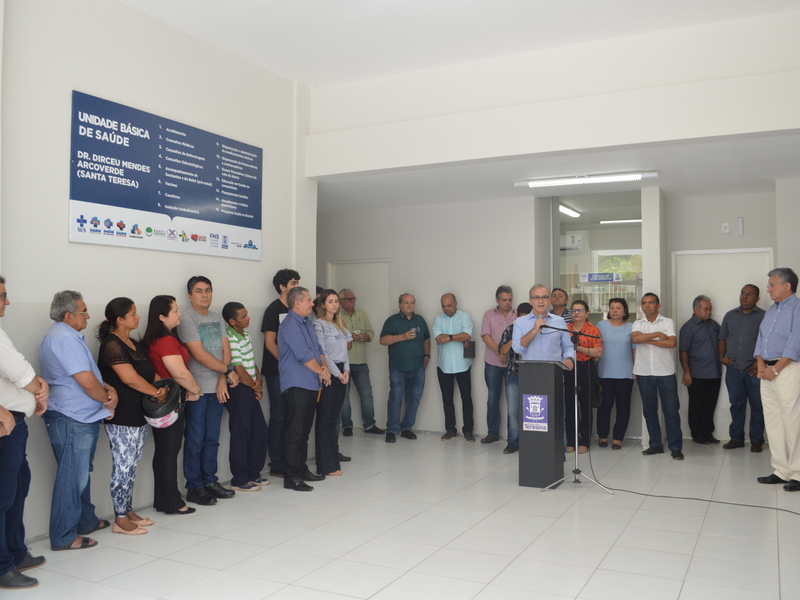 Comunidade Santa Teresa recebe nova Unidade Básica de Saúde