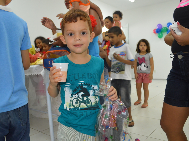 Crianças tem manhã de diversão e aprendizado em saúde na UBS Taquari