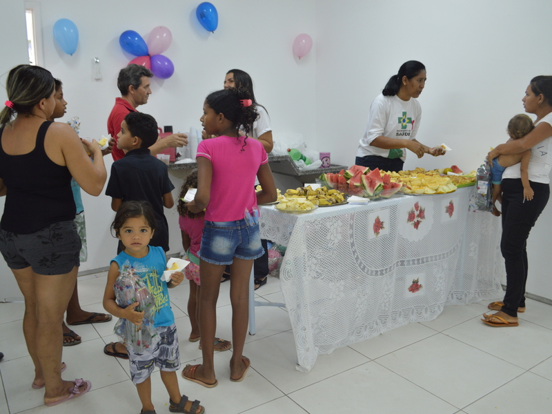 Crianças tem manhã de diversão e aprendizado em saúde na UBS Taquari