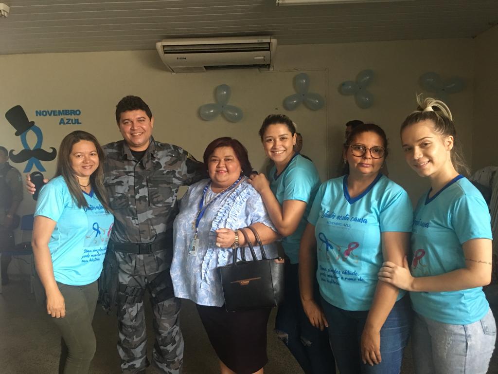 Homens do bairro Promorar participam de atividade alusiva ao Novembro Azul