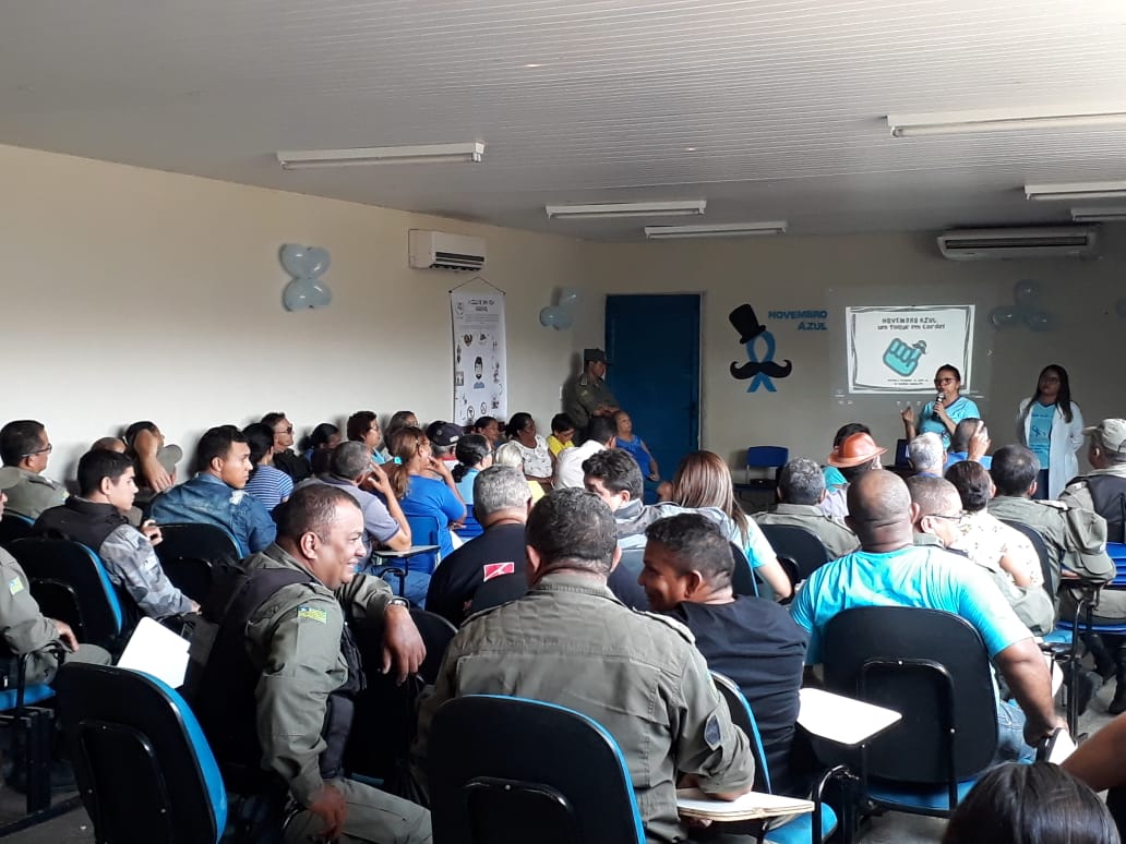 Homens do bairro Promorar participam de atividade alusiva ao Novembro Azul