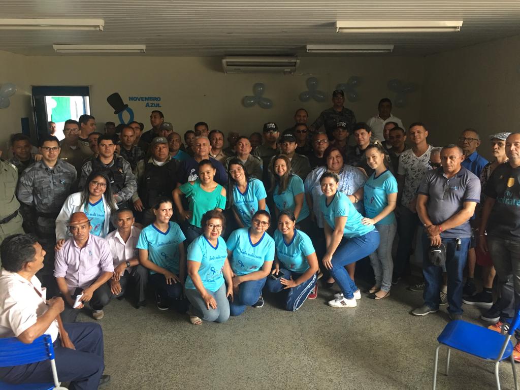 Homens do bairro Promorar participam de atividade alusiva ao Novembro Azul