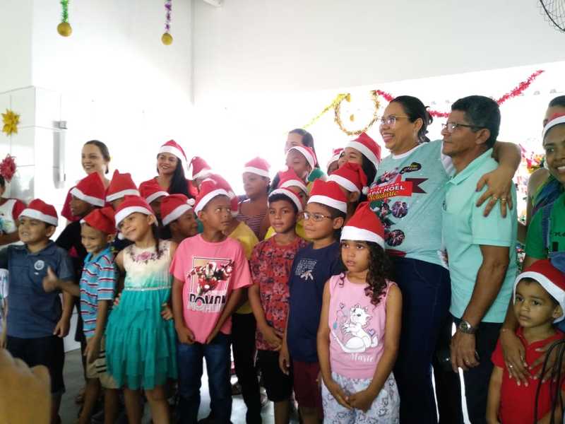 Papai Noel faz alegria das crianças atendidas pelo CAPSi   