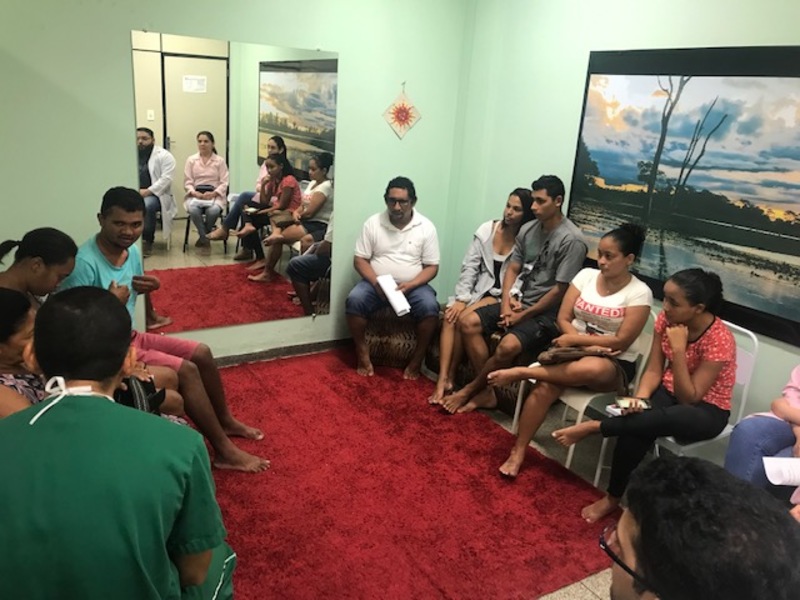 reunião do Projeto Dialogando