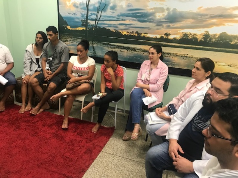 reunião do Projeto Dialogando