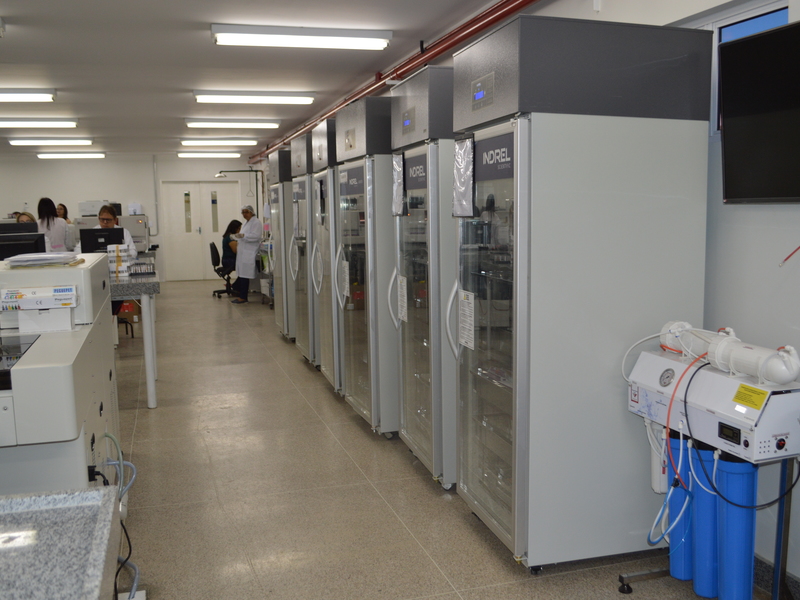 O Laboratório Raul Bacellar realiza uma média de 220 mil exames por mês