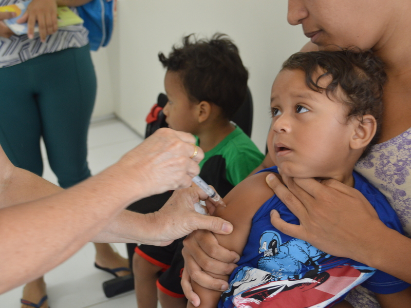 Crianças devem tomar vacina contra o Sarampo