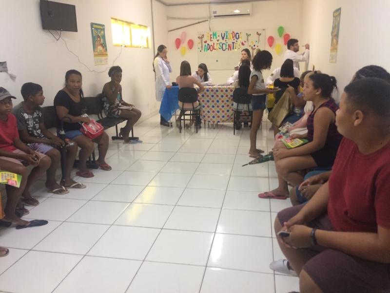 UBS Santa Maria da Codipi atende 142 adolescentes durante ação de prevenção à gravidez precoce