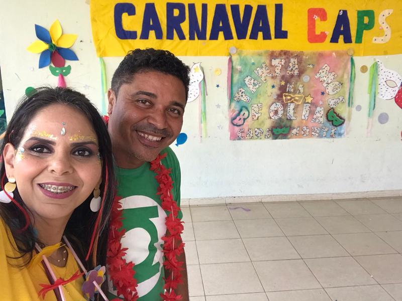 CAPS Norte realiza festa de carnaval no Lagoas do Norte 