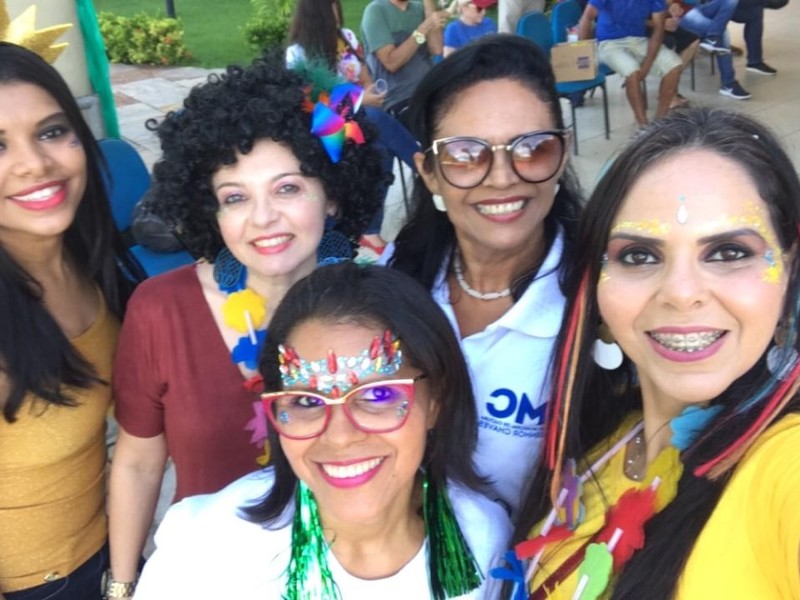 CAPS Norte realiza festa de carnaval no Lagoas do Norte 