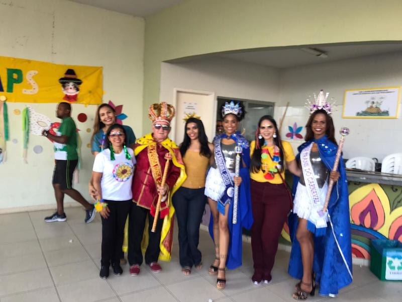 CAPS Norte realiza festa de carnaval no Lagoas do Norte 