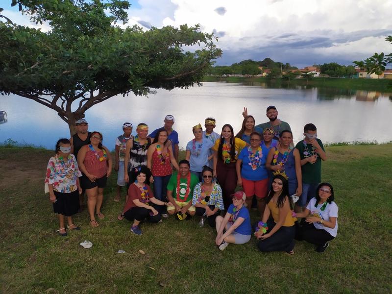 CAPS Norte realiza festa de carnaval no Lagoas do Norte 