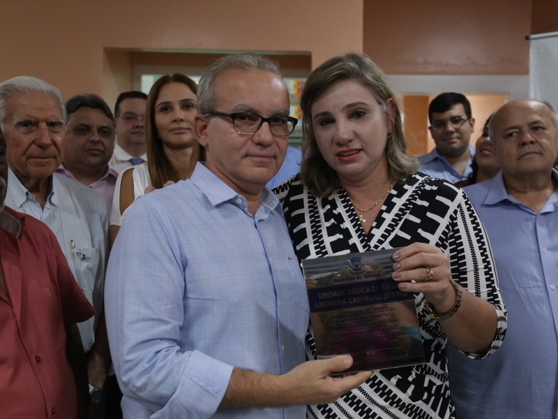 Prefeitura inaugura Unidade Básica de Saúde Lindalma Carvalho Soares