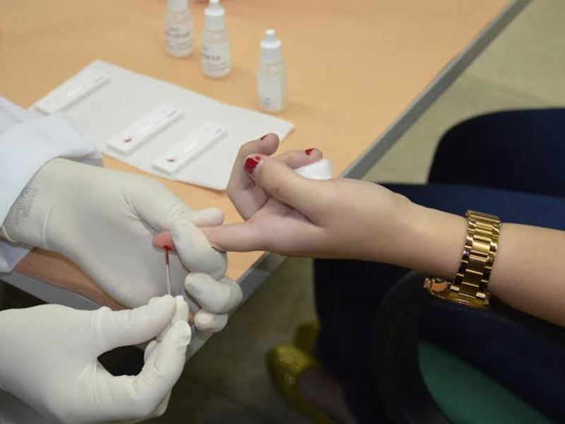 FMS realiza teste rápido para HIV no Dia Mundial de Luta contra AIDS FMS realiza teste rápido para HIV no Dia Mundial de Luta contra AIDS