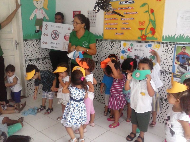 Semana Saúde na Escola é marcada por atividades de combate ao Aedes aegypti Semana Saúde na Escola é marcada por atividades de combate ao Aedes aegypti