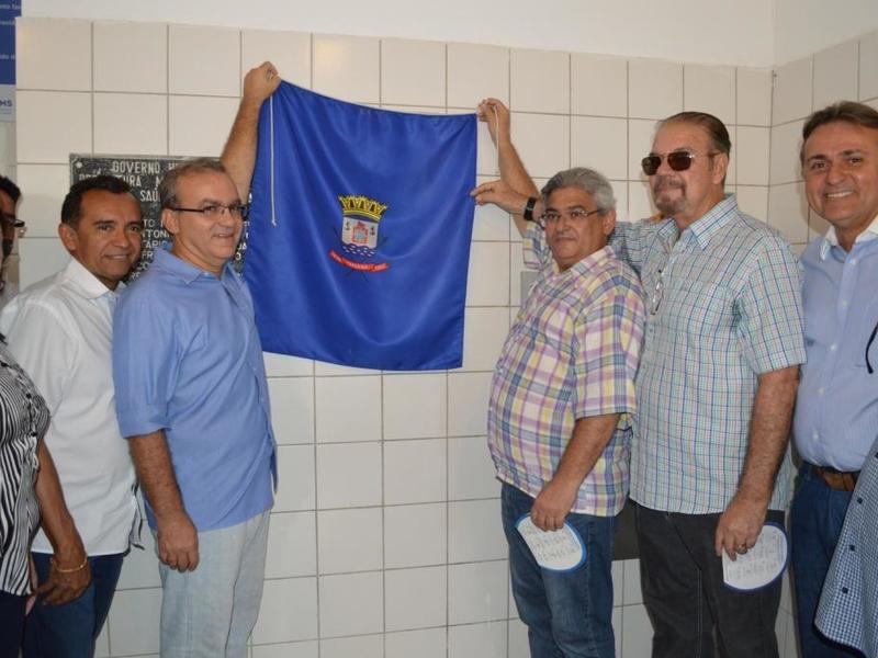 Comunidade do povoado Alegria recebe Unidade de Saúde ampliada e reformada Comunidade do povoado Alegria recebe Unidade de Saúde ampliada e reformada