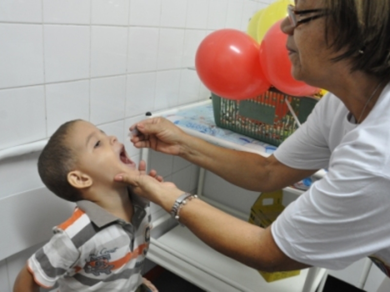 Vacinação contra a paralisia infantil se encerra amanhã (21)