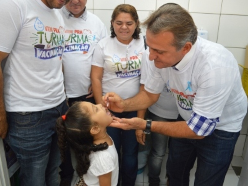Campanha de Vacinação já imunizou 70% das crianças em Teresina