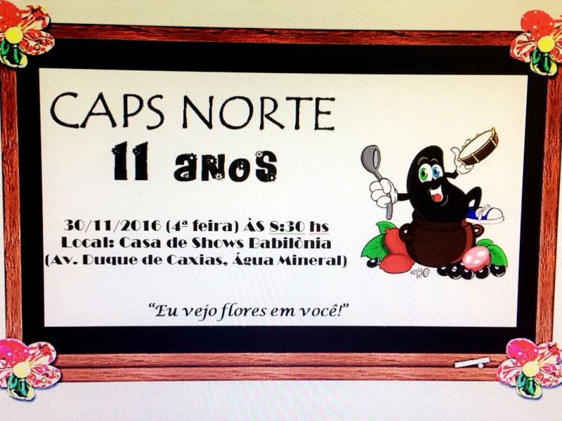 CAPS promove feijoada em alusão ao seu aniversário de 11 anos