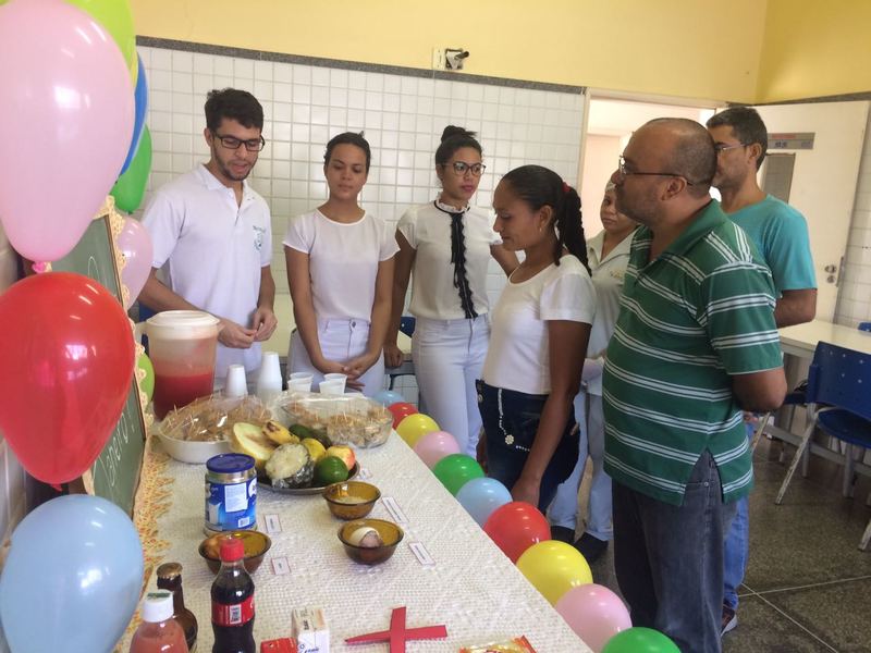 Alimentação e saúde mental são temas de atividade no Hospital Mariano Castelo Branco