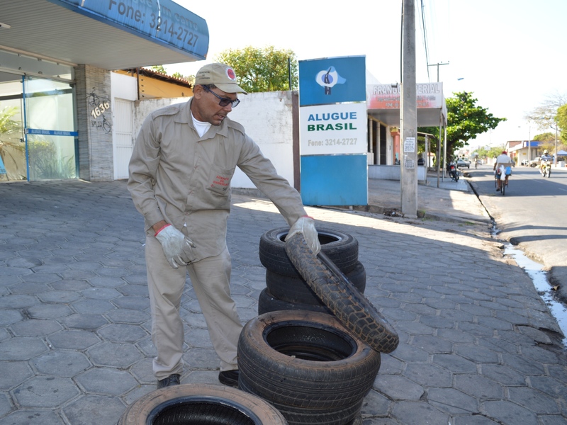 Recolhimento e reciclagem de pneus são armas de combate ao Aedes