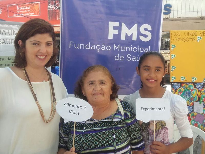 FMS promove atividade educativa pelo Dia Nacional da Saúde e Nutrição