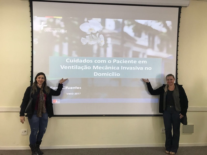 Profissionais do atendimento domiciliar do HUT fazem curso no Hospital Oswaldo Cruz