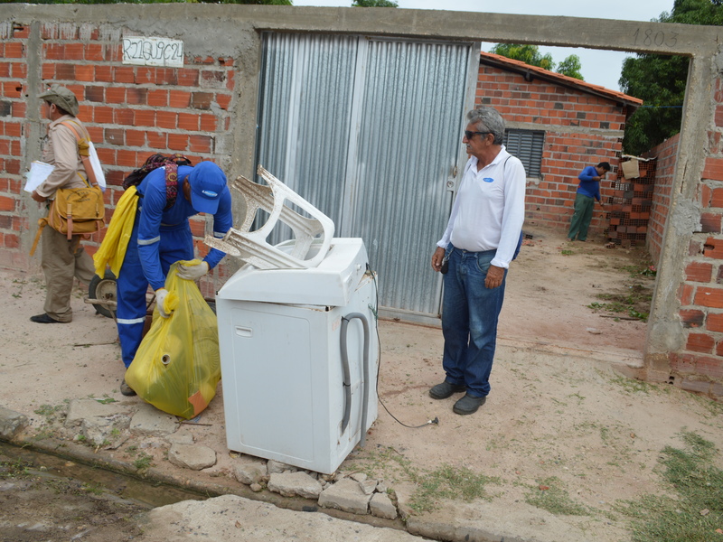 Faxina visita amanhã (10) os bairros São João e Santa Cruz