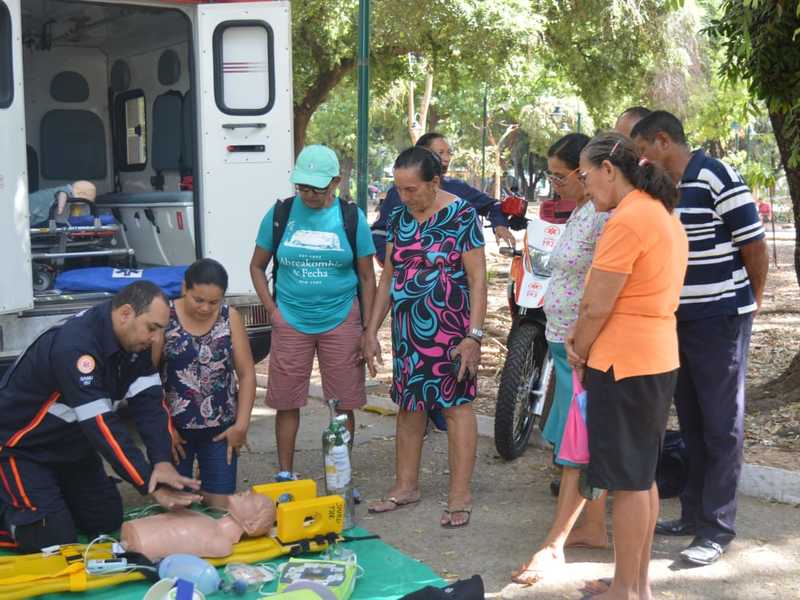 SAMU comemora o seu 14º aniversário e atinge a marca de quase 900 mil atendimentos em Teresina