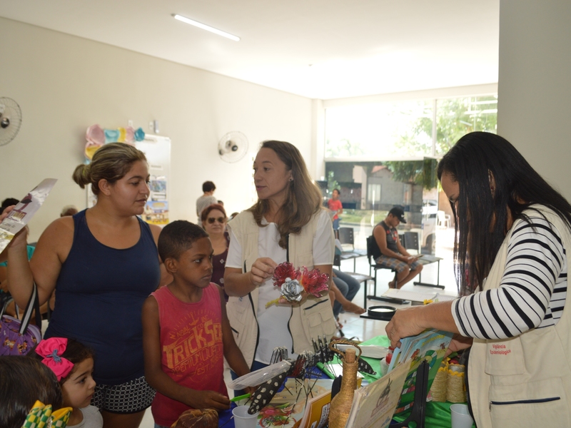 Dia D de combate ao Aedes aegypti sensibiliza população do Parque Brasil