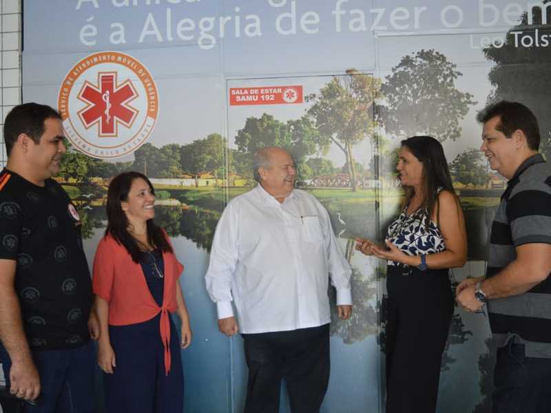 Presidente da FMS constata melhorias no SAMU de Teresina