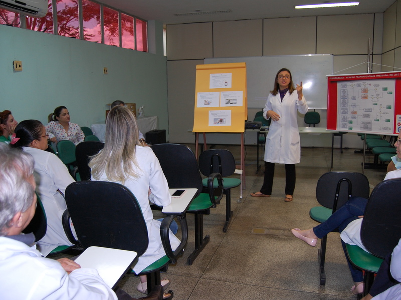 HUT inicia treinamento em hemoterapia para profissionais de enfermagem