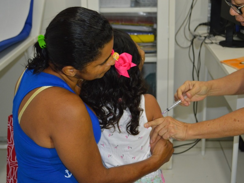 FMS faz chamamento para a vacinação das crianças contra a gripe