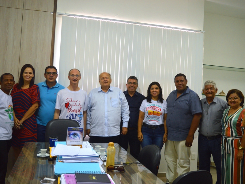 Presidente do Conselho Nacional de Saúde realiza visita aos hospitais de Teresina