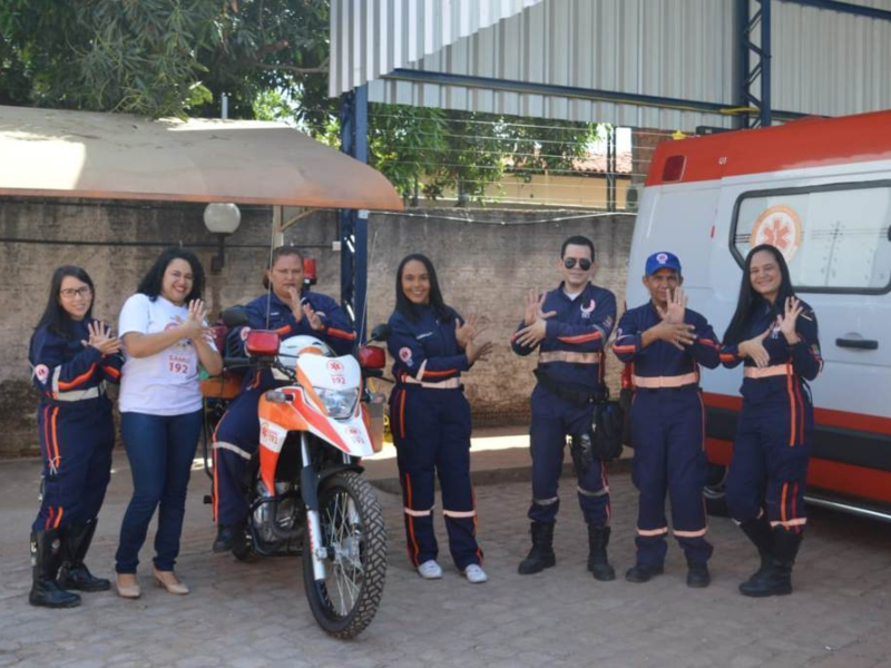 SAMU é pioneiro no Nordeste ao criar projeto para atender paciente surdo