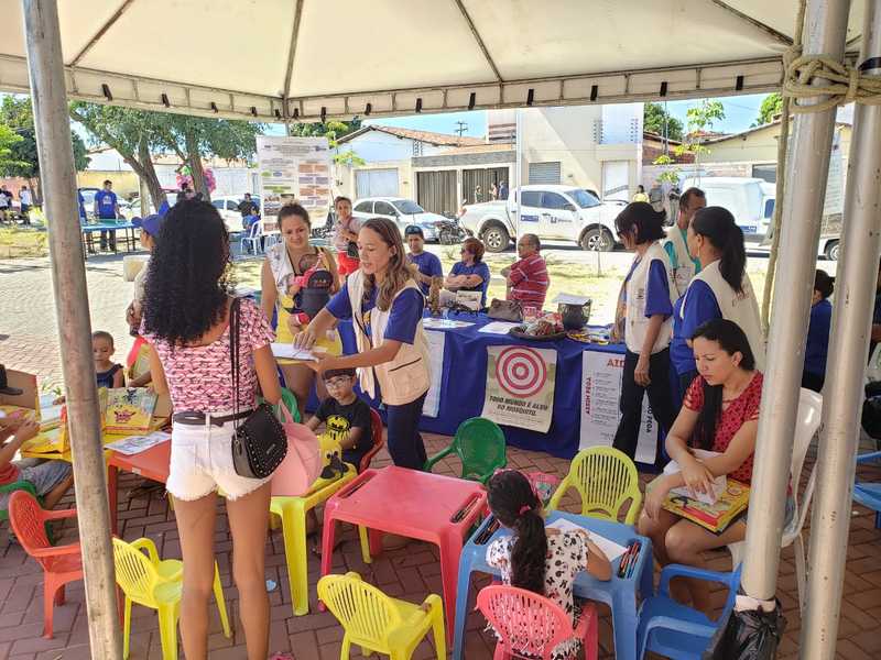 Mais de mil pessoas receberam atendimento em saúde na 1ª edição do “Meu Bairro é Limpeza”   