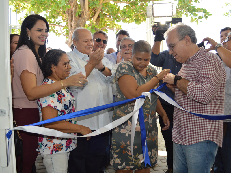 Nova sede do CAPS Norte é inaugurada pelo prefeito Firmino Filho