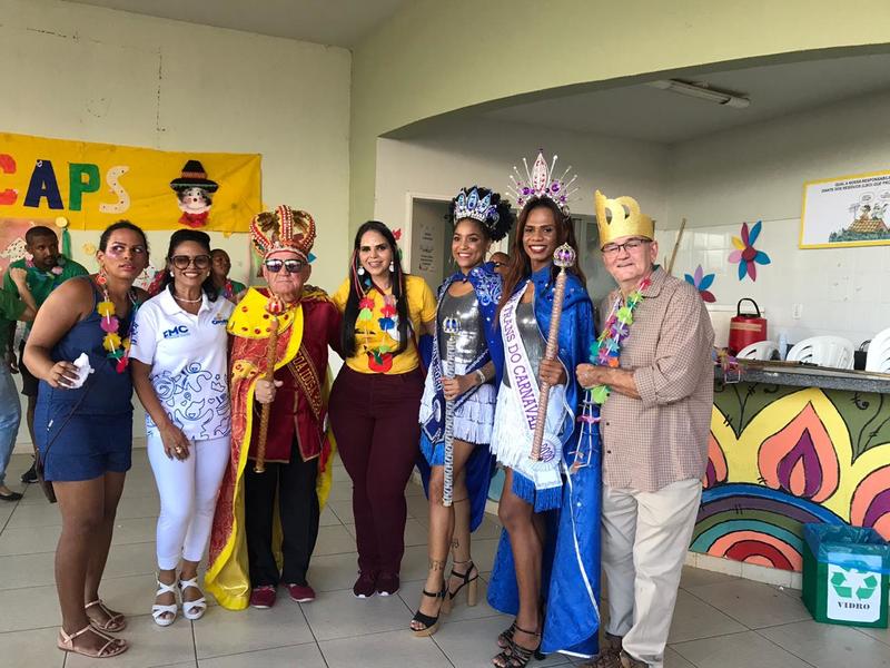 CAPS Norte realiza festa de carnaval no Lagoas do Norte 
