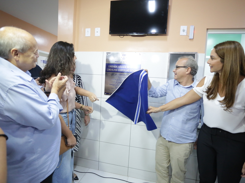 Prefeitura inaugura Unidade Básica de Saúde Lindalma Carvalho Soares