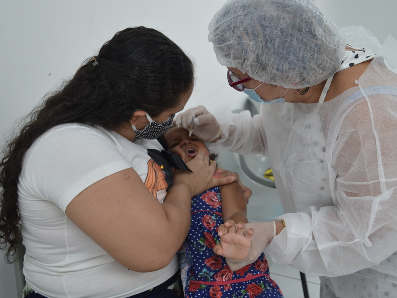FMS prorroga campanha de vacinação contra poliomielite até o dia 15