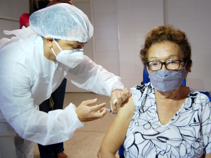 Teresina tem 5,7% de vacinados que não compareceram para segunda dose