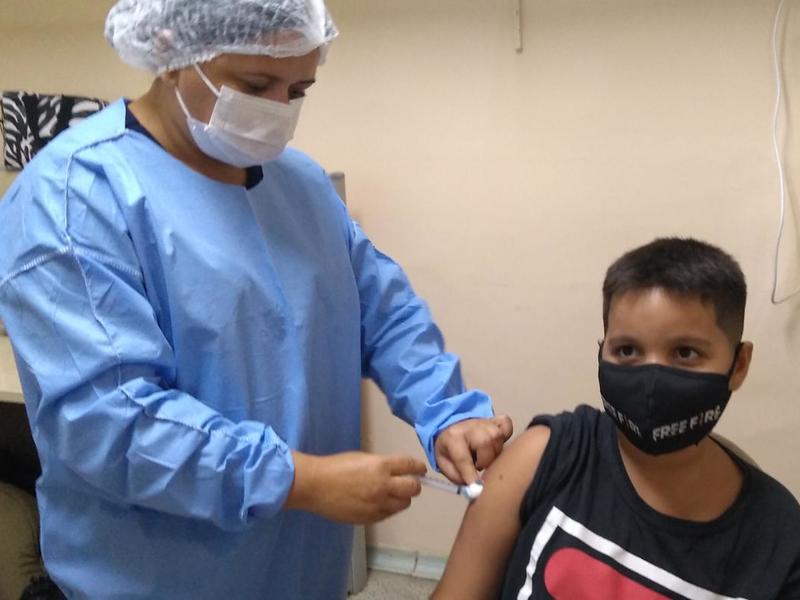 FMS abre novo agendamento para adolescente de 12 a 17 anos garantirem a vacina contra Covid